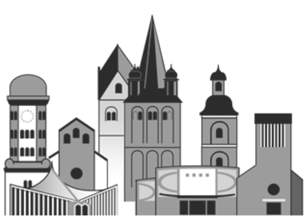 alle Kirchen Zeichnung